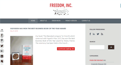 Desktop Screenshot of freedomincbook.com